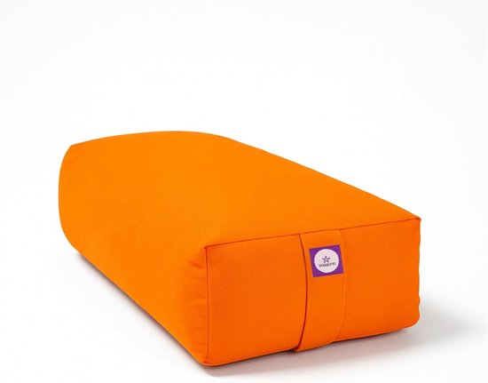 Rechthoekig Yoga Bolster Katoen voor Yin en Iyengar Yoga