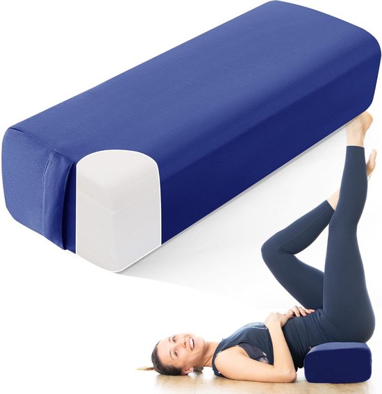 Rechthoekige Yogabolster met Schuimkern en Wasbare Hoes voor Restorative Yoga en Meditatie van Florenceix