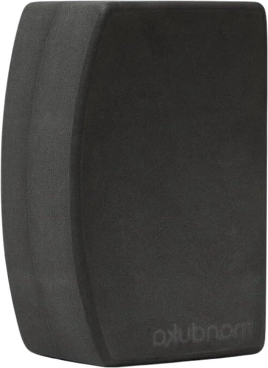 Recycled Foam Yoga Block- Thunder Grey- Eco-Friendly Exercise Equipment- 4-Inch x 6-Inch x 9-Inch van Gaiam