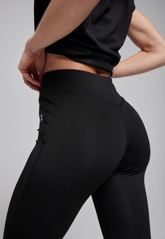 Redmax Sportlegging Dames Perfect RMXRomy - Sportkleding - Geschikt voor Fitness en Yoga - Dry Cool - Zwart - XL van Merkloos
