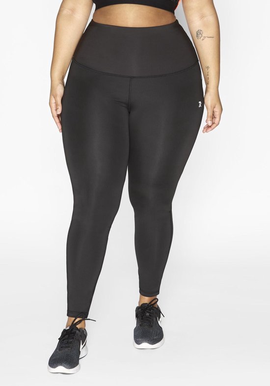 Redmax Sportlegging Dames RMXBelle - Sportkleding - Geschikt voor Fitness en Yoga - Dry Cool - Fitness Legging - High Waist - Squat Proof - Zwart - 44/46 van Merkloos