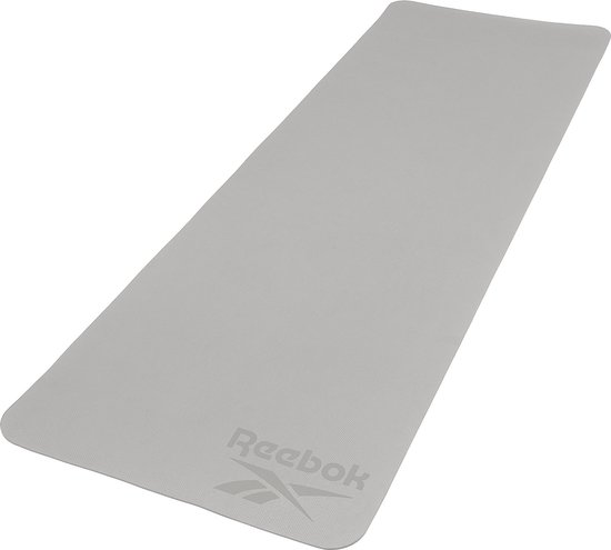 Reebok 4 mm yogamat Pure Grey van Reebok