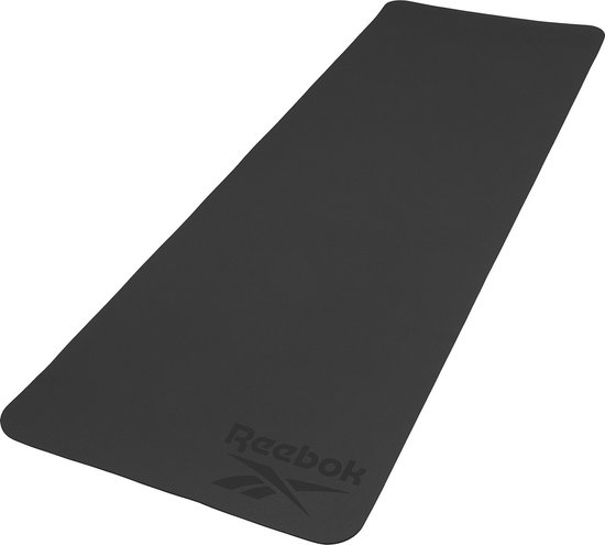 Reebok 4 mm yogamat Zwart van Reebok