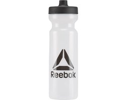 Reebok - Found Bottle 750ml - Sport Bidon - One Size - Wit(transparant) van Reebok