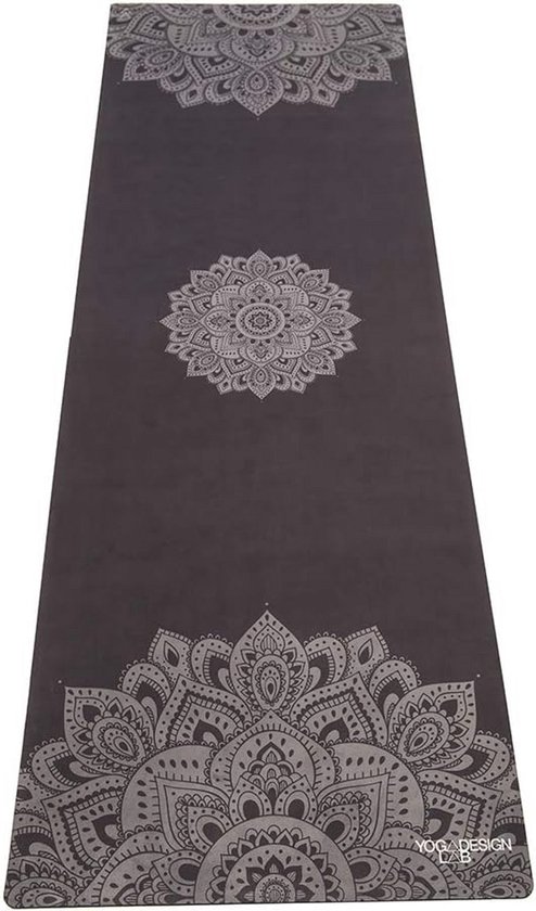 Reisyogamat 2-in-1 | Lichtgewicht en opvouwbaar voor hete yoga en pilates | Eco Luxe met draagriem | 1,5 mm dik