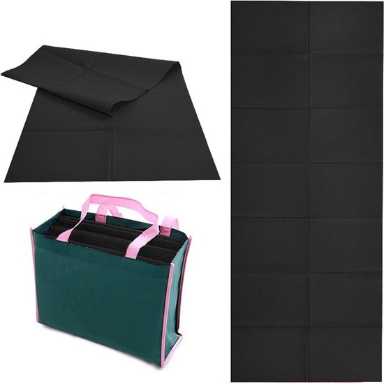 Reizen - Oefenmat 5mm Opvouwbaar - Gym Mat Voor Vrouwen - Yoga Fitness Meditatie - Jumping Rope - Ideale Yoga Matten Yoga mat van Krosofy