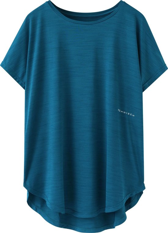 RÖHNISCH - motion tee - Training t-shirt korte mouw dames - Lichtblauw