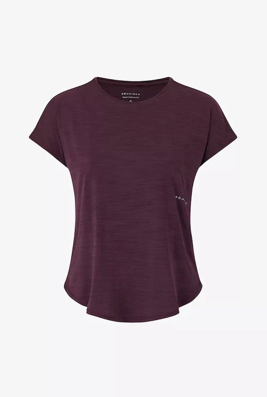 RÖHNISCH - motion tee - Training t-shirt korte mouw dames - Paars
