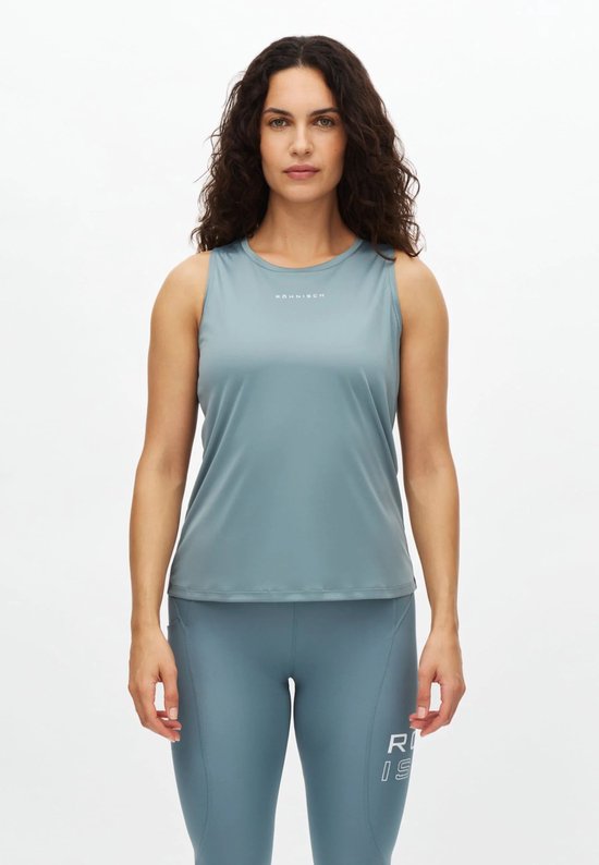 RÖHNISCH - team logo tank top - Training top dames - Turquoise-Groen