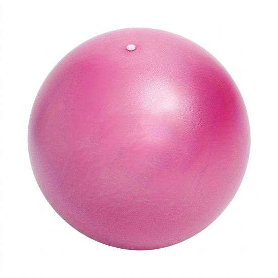 Roze Pilates en yoga bal Unisex Mini Gymnastiek bal Fitness bal Oefen bal Balans bal PVC Anti barst Ø 25 cm Pilates bal Core Training Yoga Thuis Fitness