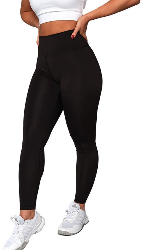 RS Padel - Legging - Zwart - Achterzak - Maat L van Merkloos