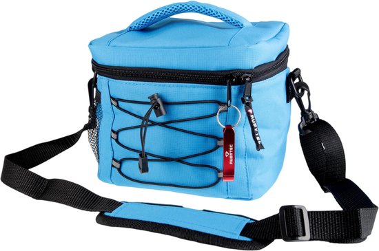 Rubytec Koeltas - 5 L - Geïsoleerd - Lunchtas - Inclusief koelelement - Met Gaasvak - Coolerbag - Koelbox - S - Blauw van Rubytec