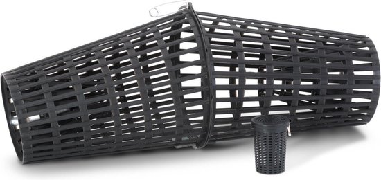 Saenger - Plastic - Kreeftenfuik - Zoetwaterkreeftenkorf - Zwart van Saenger