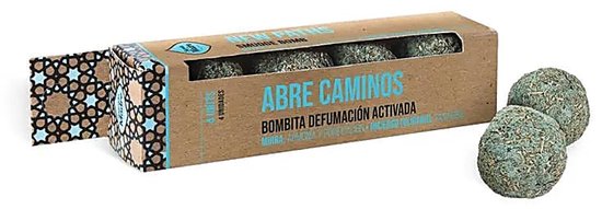Sagrada Madre - smudge bombs - smudge - benzoe - mogelijkheden openen - 4 stuks van Merkloos