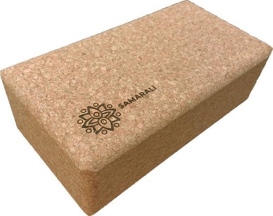 Samarali Yogablok - 100% biologisch kurk - Yogablok kurk van Samarali