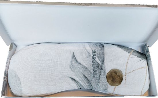 Samarali Zen Yoga Oogkussen - Lavendelgevuld, 100% Katoen, Ideaal voor Ontspanning en Meditatie van Samarali