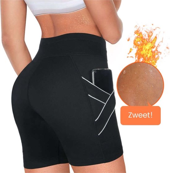 Sauna Broek – Kort | Neopreen Zweet Broek | Compressie Legging | Met Zak | Afslankbroek | Thermisch (2026)