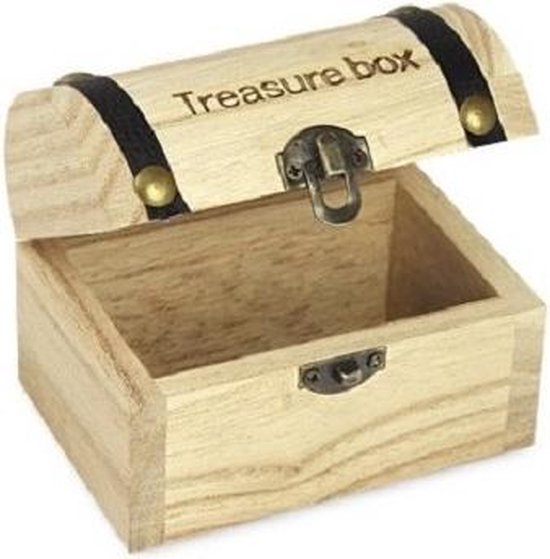 Schatkist groot leeg - hout van Benza