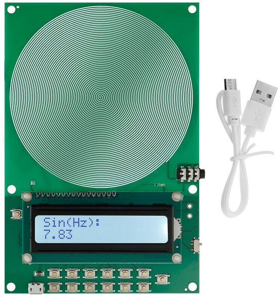 Schumann Resonantie Generator 7,83 Hz voor Slaap en Welzijn | Instelbaar 0,01 Hz tot 30.000 Hz van Merkloos