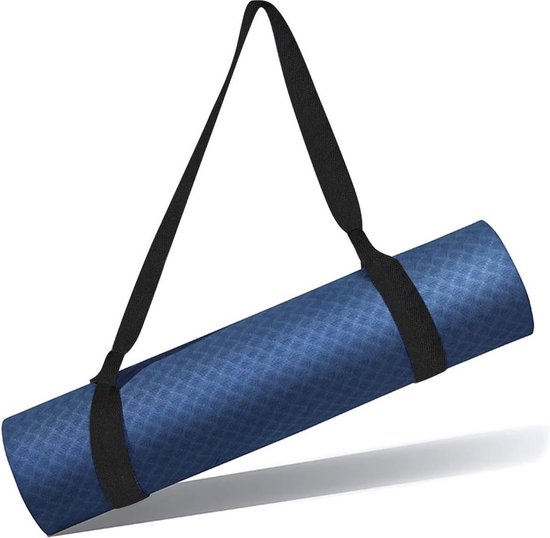 Scoby - Draagriem voor Yogamat - Yogamat Drager - Handige Yogamat Houder - Zwart - Universeel van Merkloos
