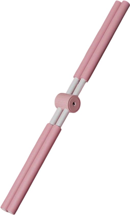 S&E Postuur Corrector Stang – Open Rug en Schouders Yoga Hulpmiddel - Roze van S&E