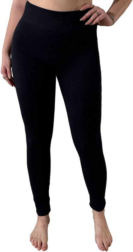 Seamless - Dames Naadloze Legging Compressie Legging Plus-maat | Afslankbroek shaping wear-Beige-XXL van My Home Store