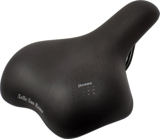 Selle san remo Fietszadel San Remo Donau voor stads-/trekkingfietsen zwart (werkplaatsverpakking) van Selle San Remo