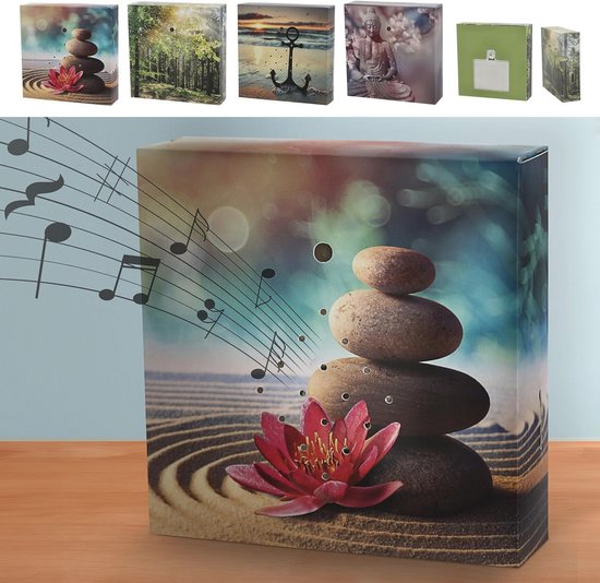 Set van 4 Bewegingssensor Soundboxen voor Meditatie en Ontspanning van Merkloos