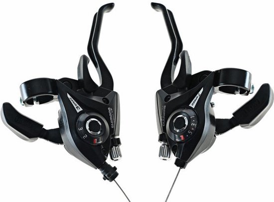 Shimano St-ef51 Rem- En Schakelset – 7x3 Versnellingen Met Schakelindicator van Shimano