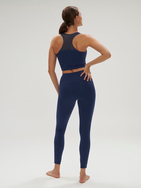 Simone Pérèle - Harmony Sport Legging Blauw - maat 44 - Blauw/Goud van Simone Pérèle