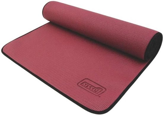 Sissel Pilates en yoga mat 180x60x0.6 cm bordeauxrood SIS-310.040