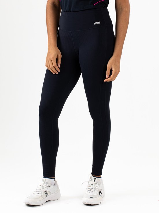 Sjeng Sports KENZI - Maat: S Dark Blue - Tennis Legging Vrouwen - Sportlegging - multi stretch van Sjeng Sports