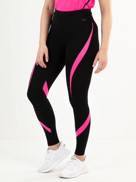 Sjeng Sports YARDLEY - Maat: XS Zwart - Fitness & Training Legging Vrouwen - Sportlegging - 68% polyamide, 32% elastaan