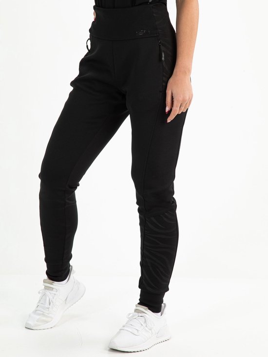 Sjeng Sports ZANDA Sportlegging Vrouwen - Fitness & Training Legging Vrouwen - Zwart - Maat: XS - 87% polyester, 13% elastaan van Merkloos