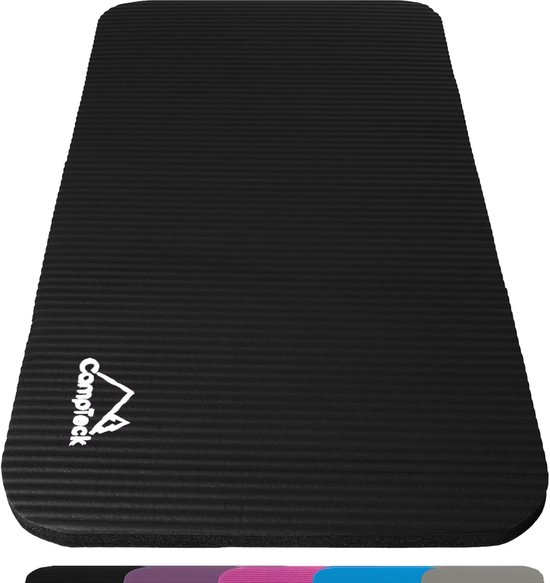 SnelShoppen - Antislip Yogamat met Zacht Schuim, Kniebeschermers voor Fitness, Sport, Pilates, Training, Ideaal voor Thuis of Op Reis, Lichtgewicht en
