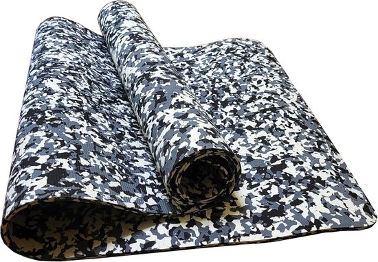 SnelShoppen - GOLDEN Yoga mat XL 183x68 cm, natuurlijk rubber, microvezel, extreem antislip, vegan, waterproof, voor Pilates, fitness, training en gym
