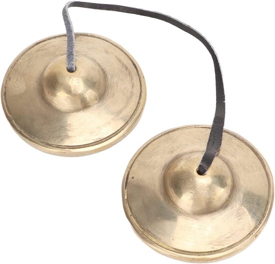 SnelShoppen - Tibetaanse Bellen Meditatie Chime, Meditatie Cymbalen, Boeddhistische Percussie Instrument voor Geluidsheling, Yoga, Meditatie, Mindfuln