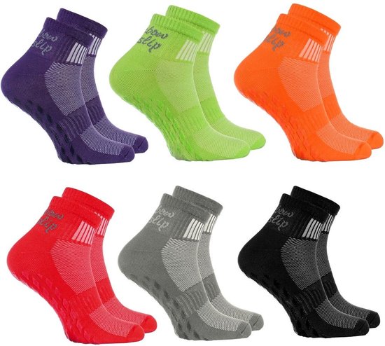 Solidchoice - Antislip Sportsokken van Katoen voor Mannen en Vrouwen