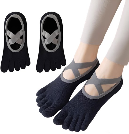 SolidKeus - Antislip Yoga Sokken voor Dames (maat 36-40)