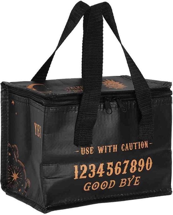 Something Different Lunchtasje/Koeltas Classic Talking Board Zwart van Something Different