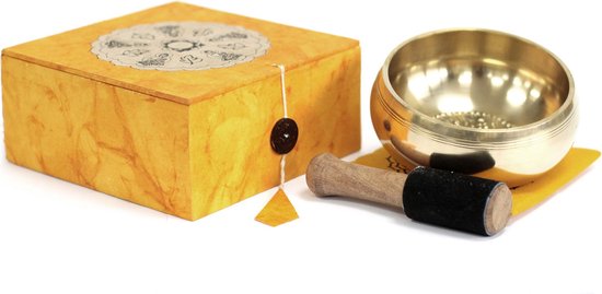 Speciale Meditatie Klankschaal - 10.5x11.5x4.8cm van Yogi & Yogini