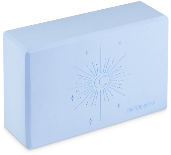Spokey ASURA Yogablok - Blauw - 23 x 15 x 8 cm