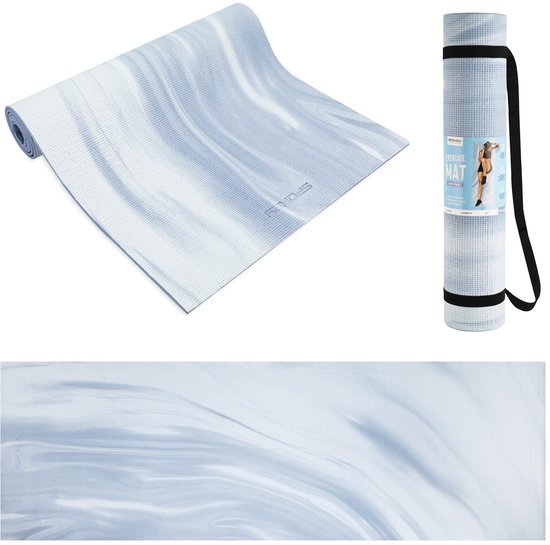 Spokey LIGHTMAT Yogamat - PVC-schuim - Antislip - 0 6 cm van Merkloos