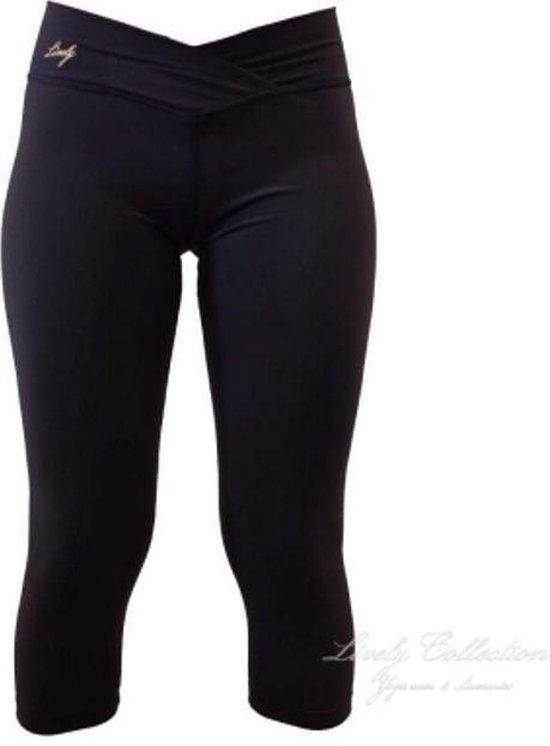Sport broek Capri-Yoga broek-gym-fitness-Navy-medium