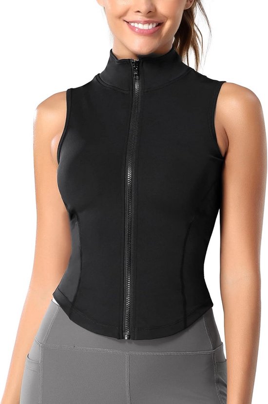 Sportjack voor Dames met Capuchon - Ademende Hardloopjas en Trainingsvest van Merkloos