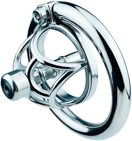 Sportkooi RVS - Verstelbare band - Yoga Accessoire - Metalen Gesp - 55 mm - Zilver