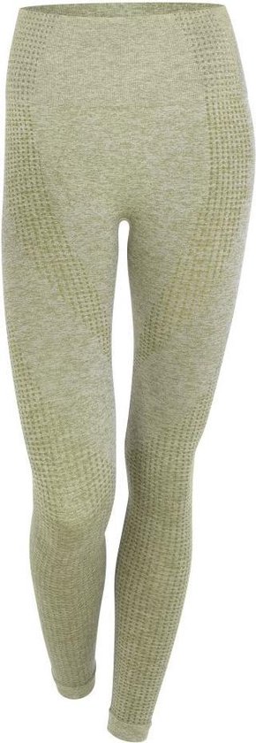 Sportlegging - Naadloos - Hoge taille - Stippen - Groen - Maat XL van STOX