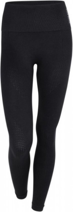 Sportlegging - Naadloos - Hoge taille - Stippen - Zwart - Maar M van Aurelia Essentials