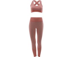 Sportlegging Pink Crossback M