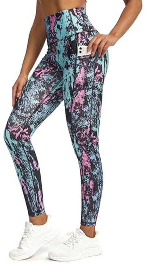 Sportleggings voor Dames met Hoge Taille en Zakken